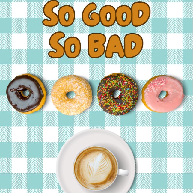 So gut, so schlecht Donuts Kaffee Kaffeetasse (Von Creator hochgeladen)
