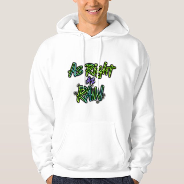 So gut wie Regen - Frische und optimistische Gesta Hoodie (Vorderseite)