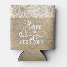 So haben und halten Sie die Monografie des Burlap Dosenkühler
