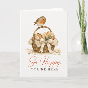 So Happy You're Here Haus-Einweihungs-Grußkarte Karte