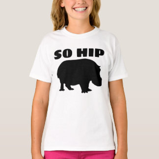 SO HIP COOLE NILPFFER MÄDCHEN T-Shirt