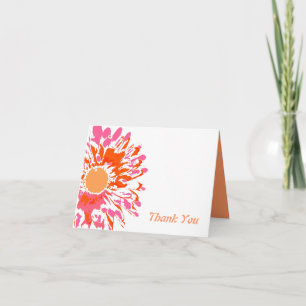 So Hübsch Frühjahr Blume Baby-Namen Dankeschön Kar Dankeskarte