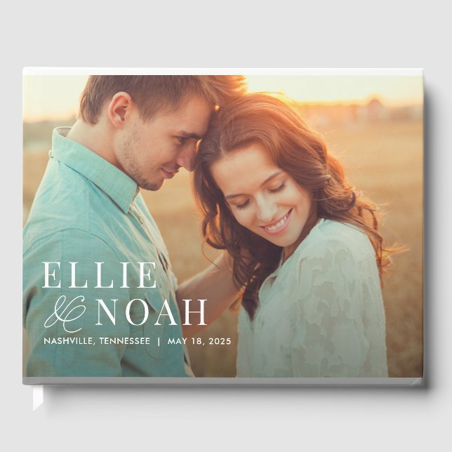 So in Liebe Wedding Foto Gästebuch (Vorderseite)