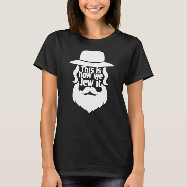So jügen wir es lustigen Männern Boys Hannukah Jew T-Shirt (Vorderseite)