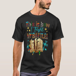 So kämpfe ich gegen meine Schlacht-Bibel Jesus Chr T-Shirt