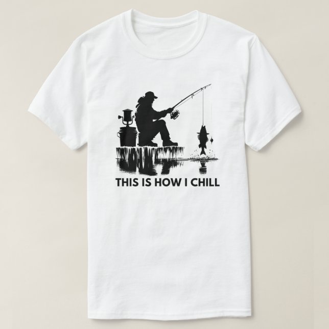 So kann ich | Eisfischerei T-Shirt (Design vorne)