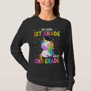 So lange 1. Klasse Ausblick 2. Klasse hier komme i T-Shirt