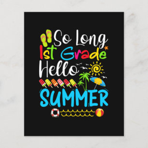 So lange 1. Klasse Hallo Sommer letzten Tag der Sc