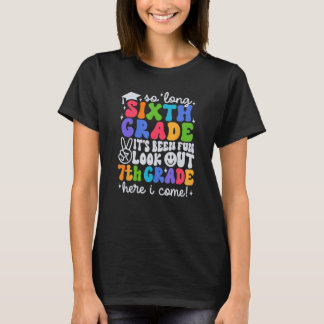 So lange 6. Klasse Ausblick 7. Klasse hier komme i T-Shirt