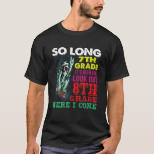 So lange 7. Klasse Ausblick 8. Klasse hier komme i T-Shirt