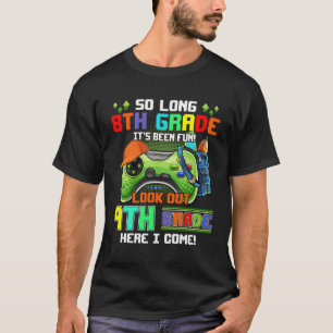 So lange 8. Klasse Blick aus 9. Klasse zurück nach T-Shirt