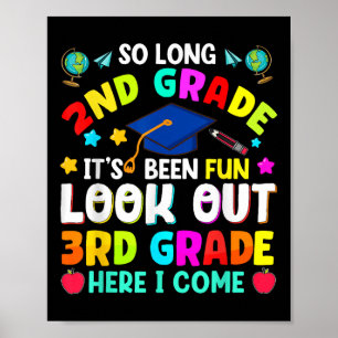So lange Abschluss der zweiten Klasse Graduate Leh Poster