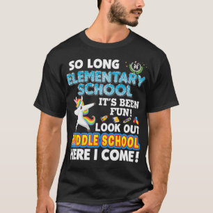 So lange die Grundschule den Blick in die Mittelsc T-Shirt