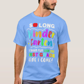 So lange Kindergarten hier kommt 1 Grad Kids Grad T-Shirt