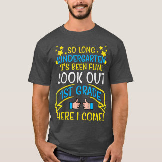 So lange Kindergarten schauen aus der 1. Klasse le T-Shirt