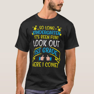 So lange Kindergarten schauen aus der 1. Klasse le T-Shirt