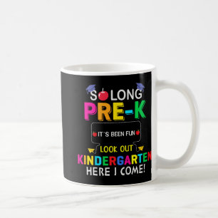 So lange Pre K Kindergarten hier Graduierte letzte Kaffeetasse