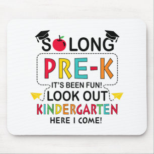 So lange Pre K Kindergarten hier Graduierte letzte Mousepad
