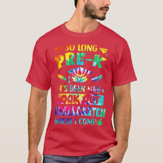 So lange PreK Kindergarten hier komme ich Abschlus T-Shirt