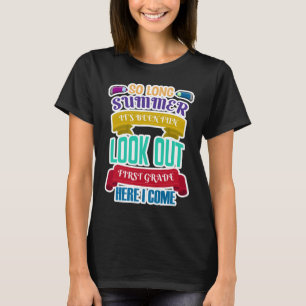 So lange Sommer war es Spaß auf 1. Gr. T-Shirt