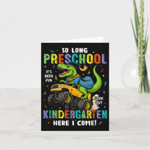 So lange Vorschulkinder Cl 2025 Dinosaurier Abschl Karte