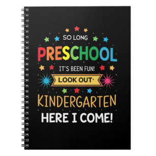 So lange Vorschullehrer Abschluss Lehrerin Kind Notizblock