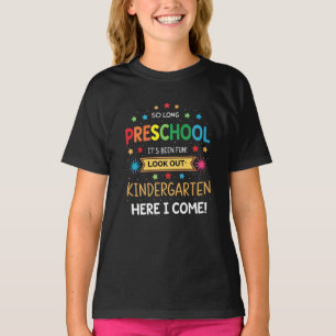 So lange Vorschullehrer Abschluss Lehrerin Kind T-Shirt