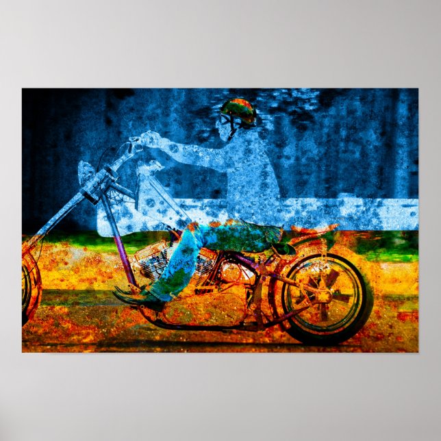 so langer Chopper Poster (Vorne)