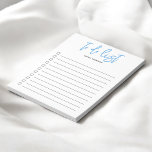 So listen Sie Skriptverzeichnis als blauen Notepad Notizblock<br><div class="desc">Einfache Liste mit Namen und Pinselskript.</div>