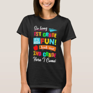 So Long 1. Klasse 2 hier komme ich letzten Tag seh T-Shirt