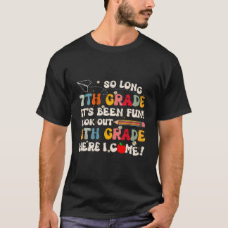 So Long 7. Klasse 8. Klasse Absolvent Letzter Schu T-Shirt