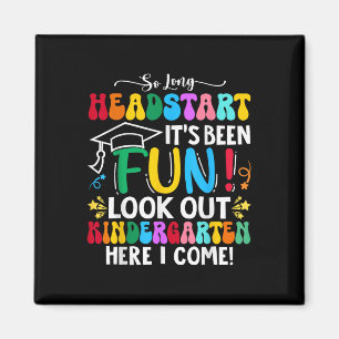 So Long Headstart Abschluss 2025 Kindergarten ihr Magnet
