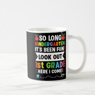 So Long Kindergarten 1. Klasse Hier komme ich Grad Kaffeetasse