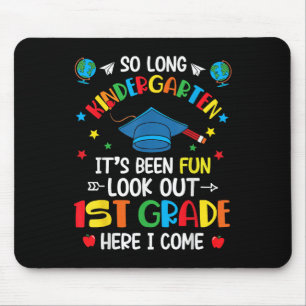 So Long Kindergarten Abschluss 1. Klasse Kinder Ju Mousepad