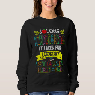 So Long Kindergarten Ausblick auf 1. Klasse Senior Sweatshirt
