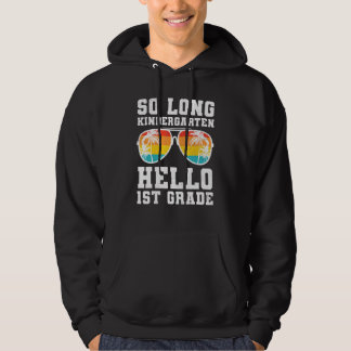 So Long Kindergarten Hallo Erste Klasse Lehrer Stu Hoodie