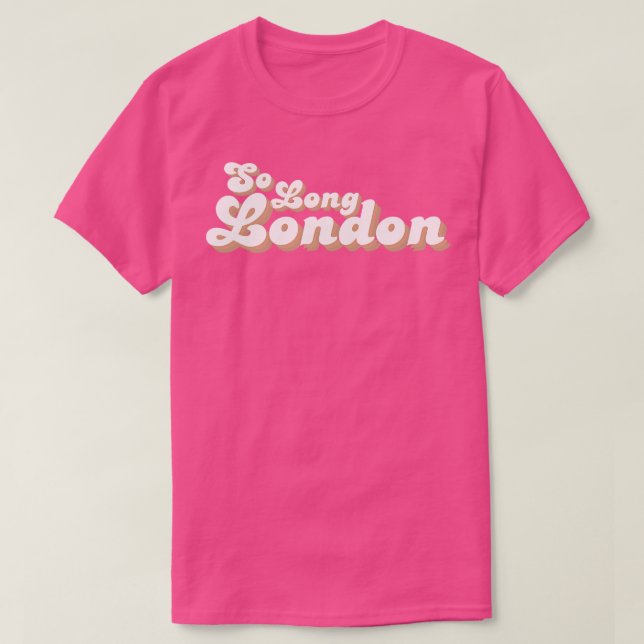 So Long London TShirt 9 (Design vorne)