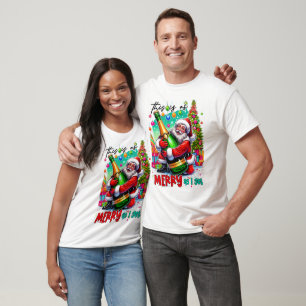 So lustig wird's bei mir – Weihnachtsmann mit Cham T-Shirt