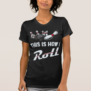 So mache ich Spaß Bowling Team Männer Frauen Kind T-Shirt
