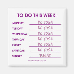 SO MACHEN SIE DIESE WOCHE: YOGA MAGNET