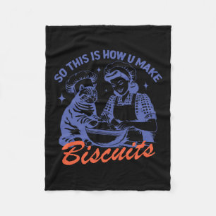 So macht man Biscuits zum lustigen Meme Cat Ba Fleecedecke