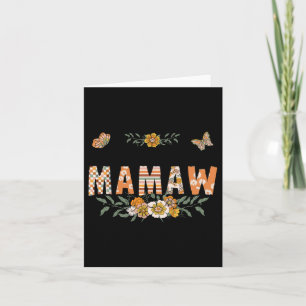 So machte Gott eine Mamaw Blume glückliche Mütter Karte