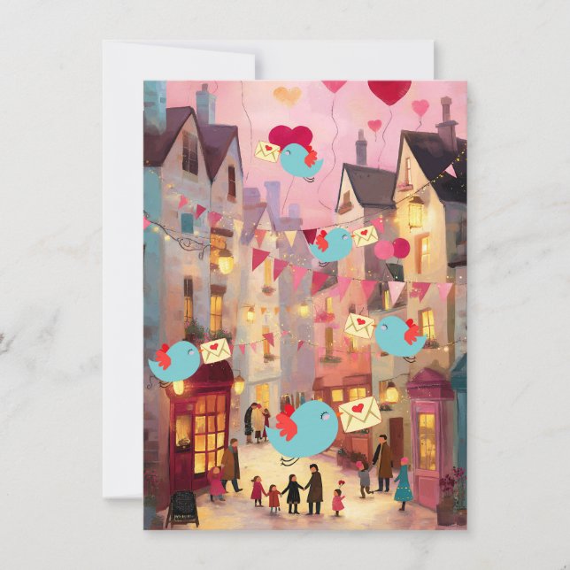 SO MANY VALENTINES FOR DELIVERY KARTE (Vorderseite)