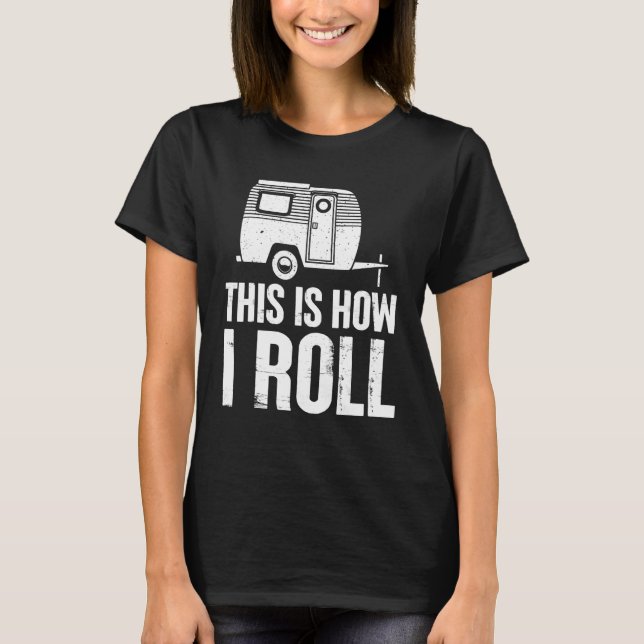 So nehme ich das Camping Outdoorsman Adventure T-Shirt (Vorderseite)