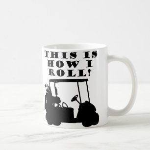 So nehme ich Golf Cart Funny Mug Kaffeetasse