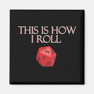 So nehme ich lustige RPG Würfel Magnet