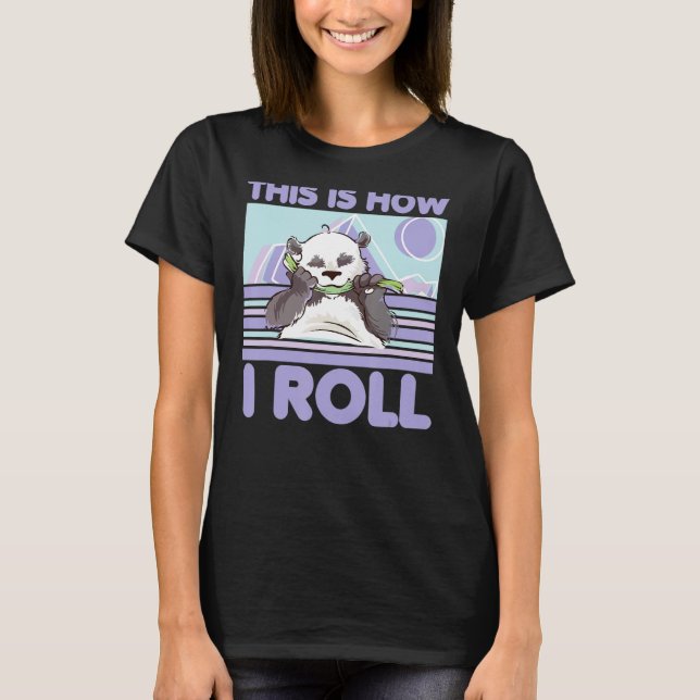 So nehme ich Zoo Animal Panda Bär 1 T-Shirt (Vorderseite)