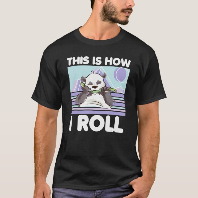 So nehme ich Zoo Animal Panda Bär T-Shirt (Vorderseite)