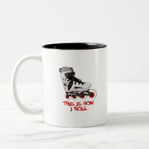 So nehme ich zweifarbige tasse