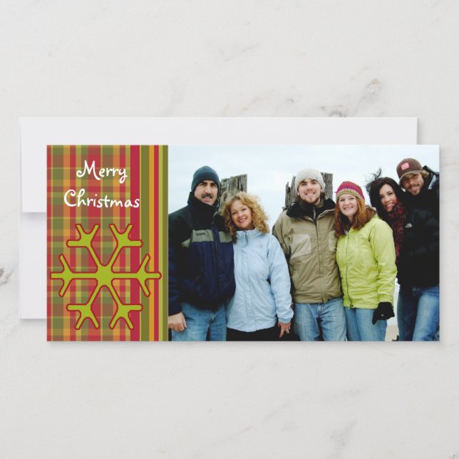 So Niedlich frohe Weihnachten Kariert (Vorderseite)